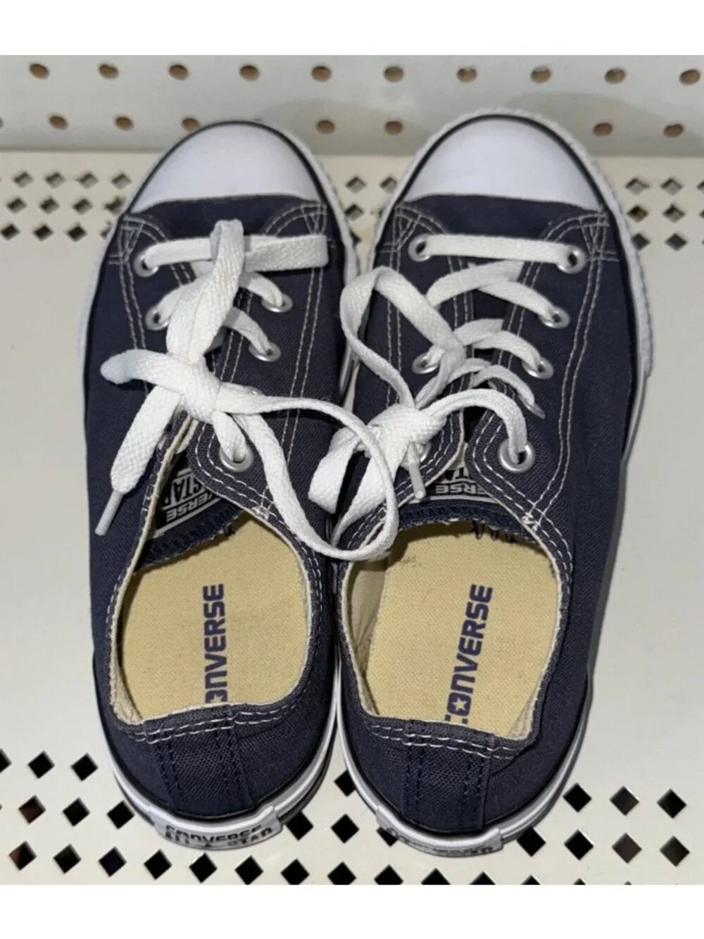 Converse Chuck Taylor All Star Ox Boys Youth Athletic Shoes Size 2.5 Blue